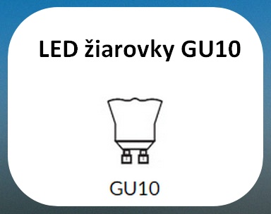 Lacné GU10 LED žiarovky